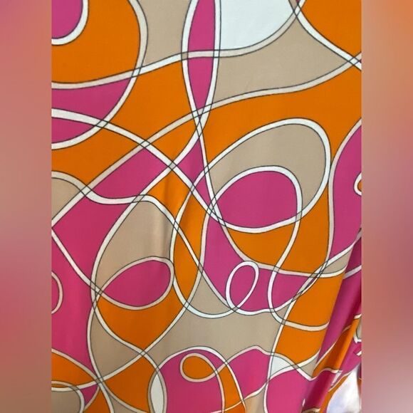 EUC Colourful Audrey Mai Wrap Dress - Picture 6 of 8